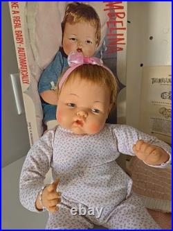 Vintage Ideal Thumbelina Doll 1960's MUSICAL OTT 19 Original Outfit