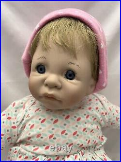 Vintage Lee Middleton First Moment Open Eye Baby Doll 1985 Hand Signed