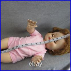 Vintage MA Kathleen Doll Follow Me Eyes Rooted Hair 22 Posable Toddler