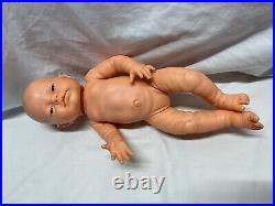 Vintage Newborn Baby Shivers Doll Realistic Irwin Tyco TESTED WORKS Rare HTF