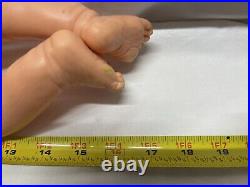 Vintage Newborn Baby Shivers Doll Realistic Irwin Tyco TESTED WORKS Rare HTF