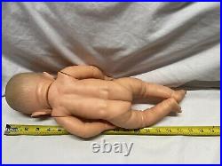 Vintage Newborn Baby Shivers Doll Realistic Irwin Tyco TESTED WORKS Rare HTF