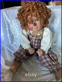 Vintage Pat Secrist TWINS RARE 22 Mylo Dolls Red Curly Hair 1993 1997 (2 Dolls) Vintage Pat Secrist TWINS RARE 22 Mylo Dolls Red Curly Hair 1993 1997 (2 Dolls)
