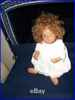 Vintage Sasha Baby Doll rerooted by Jackie Rydstrom in 2012