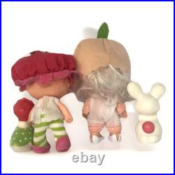 Vintage Strawberry Shortcake ALL 6 Baby Friends + Pets Collector Set- Cleaned