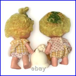 Vintage Strawberry Shortcake ALL 6 Baby Friends + Pets Collector Set- Cleaned