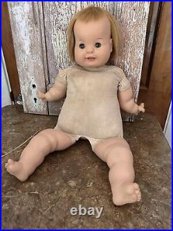 Vintage Vogue Doll Baby Dear One Eloise Wilkin 1960's Big Girl 24 Two Teeth