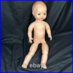 Vintage vinyl baby doll 1950s