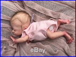 Vinyl Reborn Baby Girl with Half Torso Poppy by Bonnie Brown Art Doll