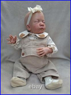 Vinyl Reborn Doll With C. O. A. Roxy By Piret. Hand Painted