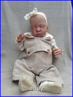 Vinyl Reborn Doll With C. O. A. Roxy By Piret. Hand Painted