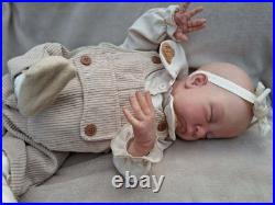 Vinyl Reborn Doll With C. O. A. Roxy By Piret. Hand Painted