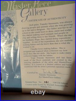 Vinyl doll by masterpiece doll company