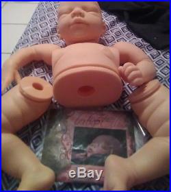 Vinyl reborn baby doll kit