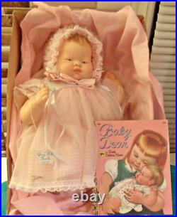 Vogue 1960 Baby Dear Doll, E. Wilkins + Book, Box, Tag, 2 Outfits Near Mint