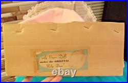 Vogue 1960 Baby Dear Doll, E. Wilkins + Book, Box, Tag, 2 Outfits Near Mint