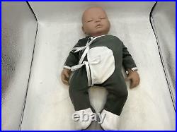 Vollence 18 inch Reborn Full Silicone Baby Doll Realistic Newborn Preowned