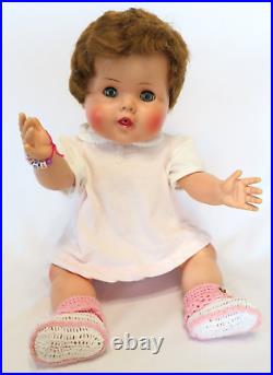 Vtg 1950s AMERICAN CHARACTER 21 TOODLES Multi-jointed Soft Vinyl Baby Doll