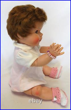 Vtg 1950s AMERICAN CHARACTER 21 TOODLES Multi-jointed Soft Vinyl Baby Doll