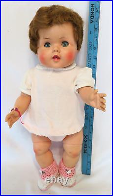 Vtg 1950s AMERICAN CHARACTER 21 TOODLES Multi-jointed Soft Vinyl Baby Doll