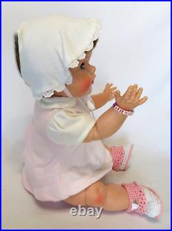 Vtg 1950s AMERICAN CHARACTER 21 TOODLES Multi-jointed Soft Vinyl Baby Doll