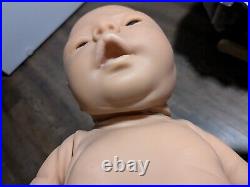 Vtg JESMAR 17 Newborn Baby Dolls Anatomically Correct Twins Boy & Girl Spain