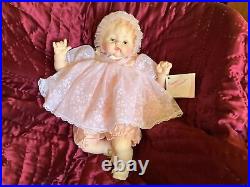 Vtg Madame Alexander Kitten Baby Doll 18 & Complete Outfit, Wrist Tag 1962