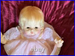 Vtg Madame Alexander Kitten Baby Doll 18 & Complete Outfit, Wrist Tag 1962