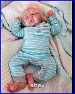 WILBY SOLE RARE Reborn Baby Doll by Cassie Brace291/500 COA GORGEOUS