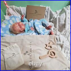 WILBY SOLE RARE Reborn Baby Doll by Cassie Brace291/500 COA GORGEOUS