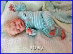 WILBY SOLE RARE Reborn Baby Doll by Cassie Brace291/500 COA GORGEOUS