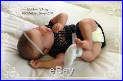 WILLIAMS NURSERY REBORN BABY GIRL DOLL Realborn Laila Asleep REALISTIC NEWBORN