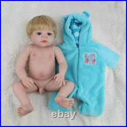 Waterproof Reborn Newborn Twins Lifelike Baby Doll Full Body Vinyl Silicone Doll