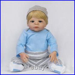 Waterproof Reborn Newborn Twins Lifelike Baby Doll Full Body Vinyl Silicone Doll