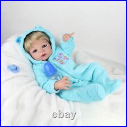 Waterproof Reborn Newborn Twins Lifelike Baby Doll Full Body Vinyl Silicone Doll