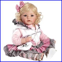 Weighted Baby Doll 20 Reborn Girl Real Lifelike Vinyl Soft Realistic Toddler