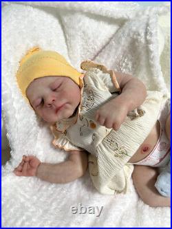 Weighted Real Looking TWINS Reborn Baby Full Vinyl Dolls Boy Girl with Belly Plate Weighted Real Looking TWINS Reborn Baby Full Vinyl Dolls Boy Girl with Belly Plate