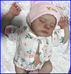 Weighted Real Looking TWINS Reborn Baby Full Vinyl Dolls Boy Girl with Belly Plate Weighted Real Looking TWINS Reborn Baby Full Vinyl Dolls Boy Girl with Belly Plate