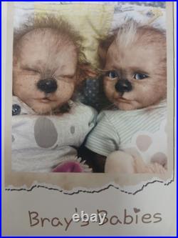 Werepup Baby Reborn By Bray's Babies withCOA/ Birth Cert Heavy Weighted 5 lbs