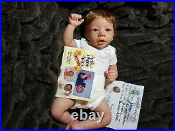 Woodland Wonders Nursery Reborn baby boy Warren sculpt by Laura Tuzio Ross