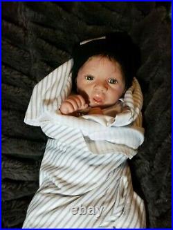 Woodland Wonders Nursery Reborn baby boy Warren sculpt by Laura Tuzio Ross