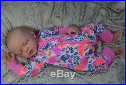 Yannie Gudrun Legler, reborn baby art doll, COA