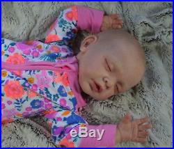 Yannie Gudrun Legler, reborn baby art doll, COA