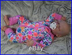 Yannie Gudrun Legler, reborn baby art doll, COA