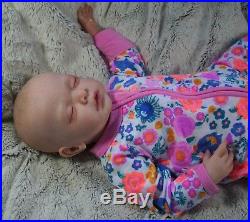 Yannie Gudrun Legler, reborn baby art doll, COA