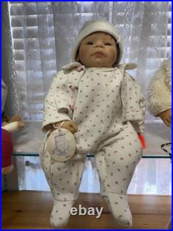 Zapf Collection Joline Baby Doll Brown Hair Brown Eyes Soft Body 50 cm