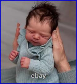 Zero Pam Lifelike Reborn Baby Dolls Boy 18 Inch Realistic Newborn Girl Eyes C