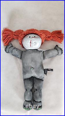 Zombie Baby Doll VTG Cabbage Patch Kids Halloween Prop Creepy OOAK Horror Art