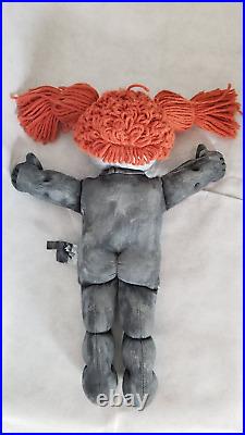 Zombie Baby Doll VTG Cabbage Patch Kids Halloween Prop Creepy OOAK Horror Art