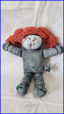 Zombie Baby Doll VTG Cabbage Patch Kids Halloween Prop Creepy OOAK Horror Art